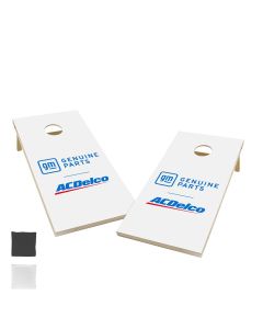 GM ACDelco Wood Cornhole Game