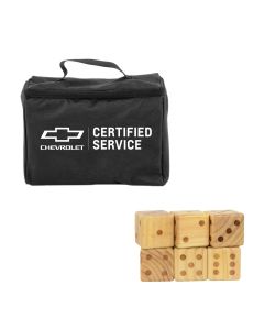 Chevy Oversize Wooden Yard Dice Game