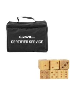 GMC Oversize Wooden Yard Dice Game