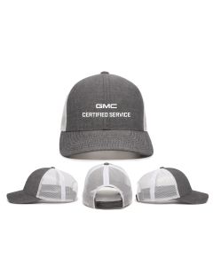 GMC Certified Service Heathered Mesh-Back Cap