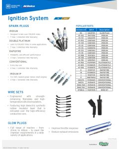 SELL SHEET - OREILLYS - IGNITION SYSTEMS