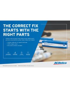 WINDOW CLING - CONSUMER RETAIL SPARK PLUG