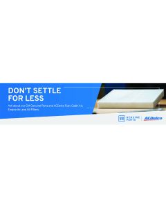 SIGN - CONSUMER RETAIL FILTER MONITOR SIGN with clips